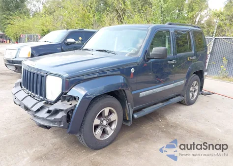 2008 Jeep Liberty Sport from USA, damaged, VIN 1J8GN28K48W106471